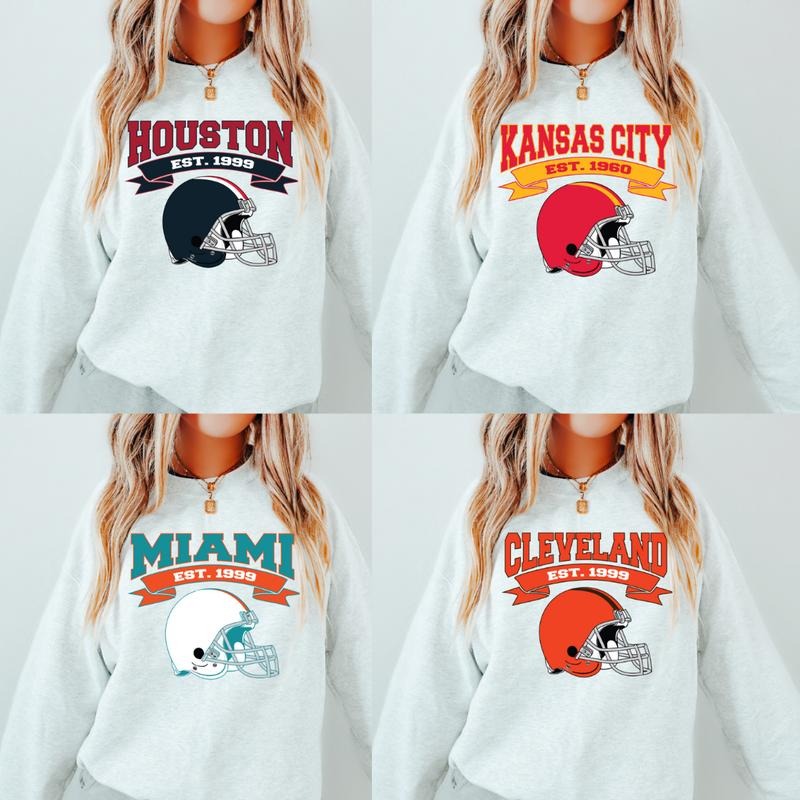 VINTAGE FOOTBALL SWEATSHIRT (FOOTBALL SEASON SHIRT, UNISEX, TRUE TO SIZE, SWEATSHIRT) Womenswear Hoodie | PrintMintTees.com