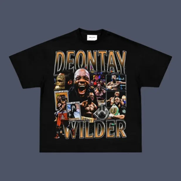 VINTAGE TEE | DEONTAY WILDER TEE, Prints Vintage T-Shirt, Boxing Shirt, UFC Shirt, Vintage Graphic Tee, Unisex T-Shirt,...