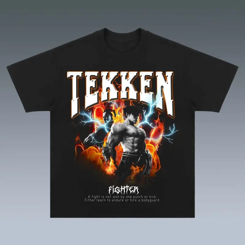 VINTAGE TEE | TEKKEN V2Unisex Shirt Hoodie Sweatshirt Tank top, Long Sleeve | PrintMintTees.com