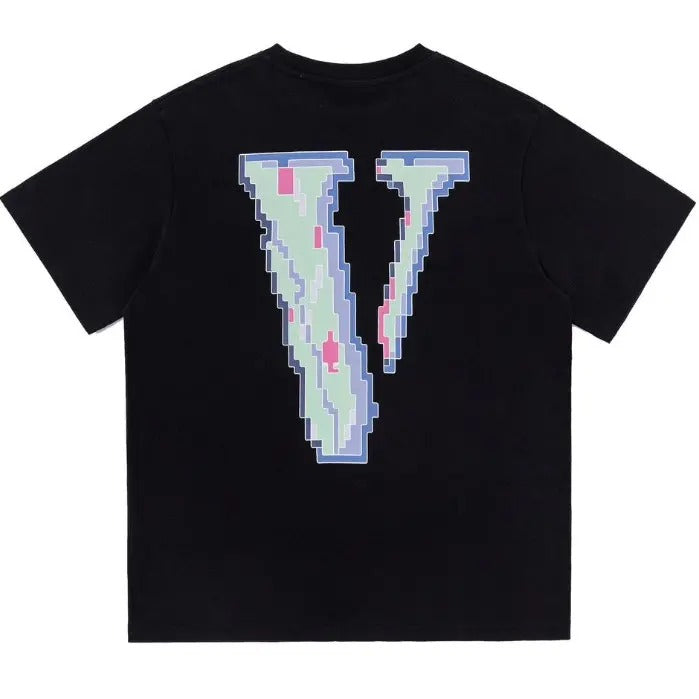 VLONE V Logo Black T-shirt Hoodie, Sweatshirt | PrintMintTees.com