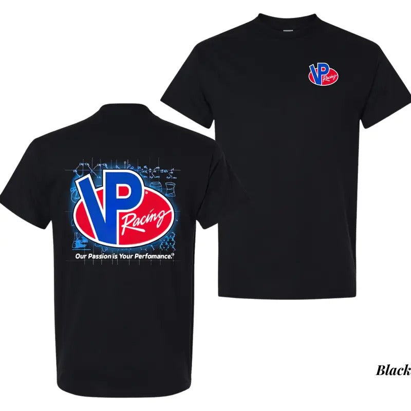 VP Racing Blueprint T-Shirt, Racing Car Merch for Automotive Enthusiasts, Soft Breathable Material, Everyday Relaxed...
