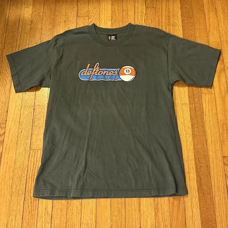 VTG 1998 Deftones Around the Fur 13 Ball Tour Concert T-Shirts, All Size Tshirt Fashion Cotton, Full Colors, Full Sizes,...
