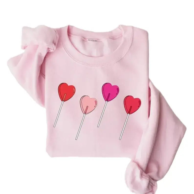 Valentine Candy Heart Sweatshirt, Hoodie, T-Shirt | PrintMintTees.com