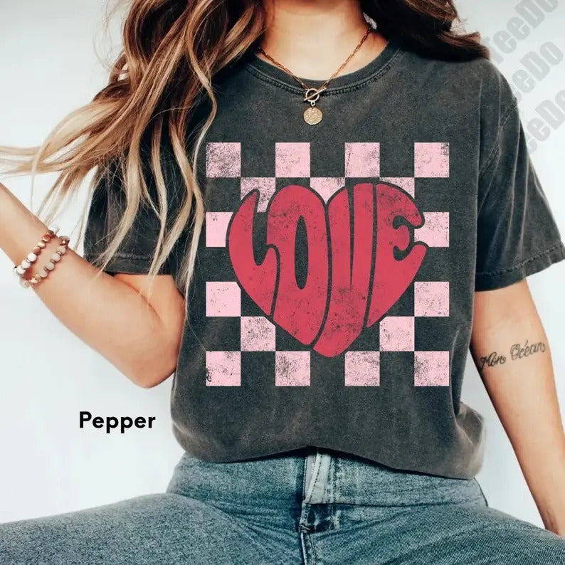 Valentine Heart Sweatshirt and Hoodie, T-Shirt | PrintMintTees.com
