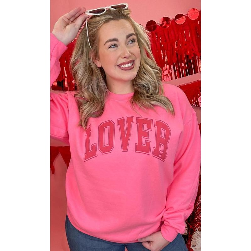 Valentine's Lover Graphic Sweatshirt Shirt Hoodie | PrintMintTees.com