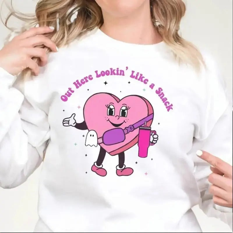 Valentines Boujee Sweatshirt Shirt Hoodie | PrintMintTees.com