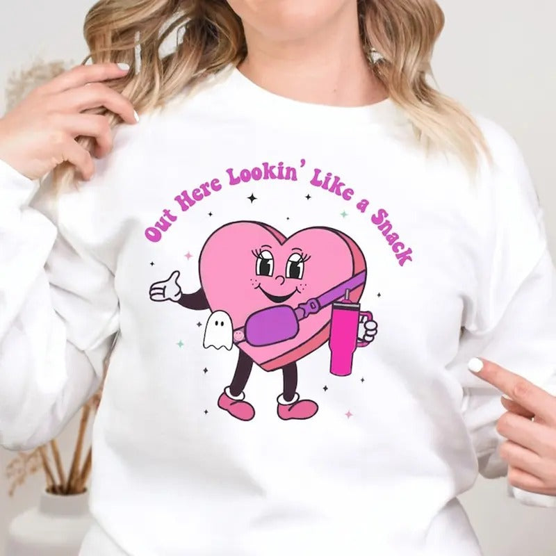 Valentines Boujee Sweatshirtstyle{n002}2 Shirt Hoodie Sweatshirt | PrintMintTees.com