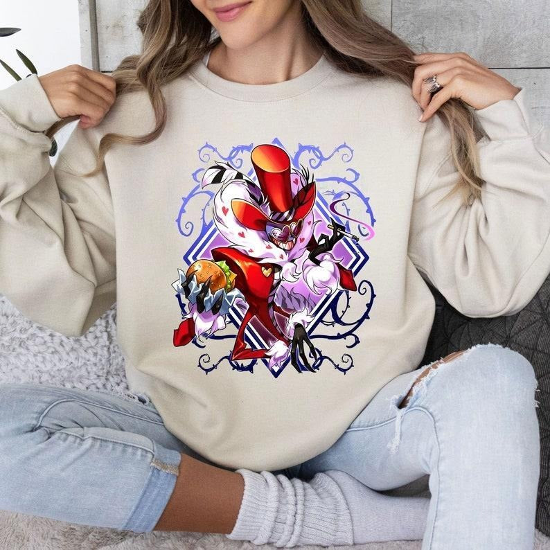 Valentino Hazbin Hotel Hazbin Hotel Characters Sweatshirt Shirt Hoodie | PrintMintTees.com