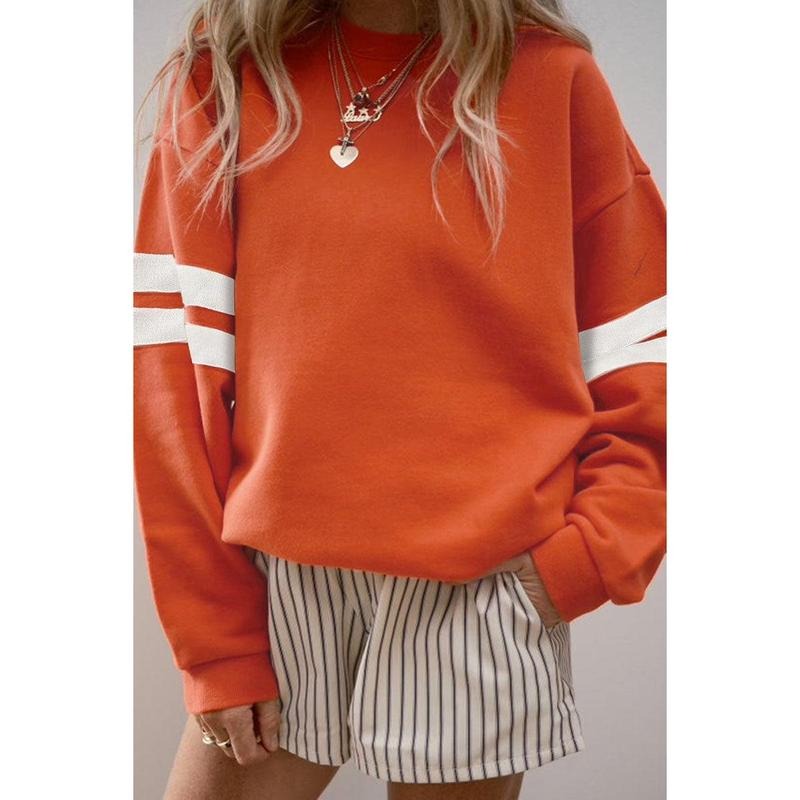 Varsity Vibes Orange Sweatshirt Shirt Hoodie | PrintMintTees.com