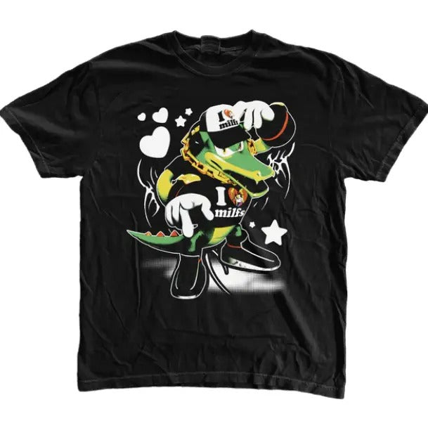 Vector the Crocodile Green Lover T-Shirt, Sonic Adventure Shirt, Unisex Vintage Graphic Tees Gothic Grunge Y2k Emo Scene...