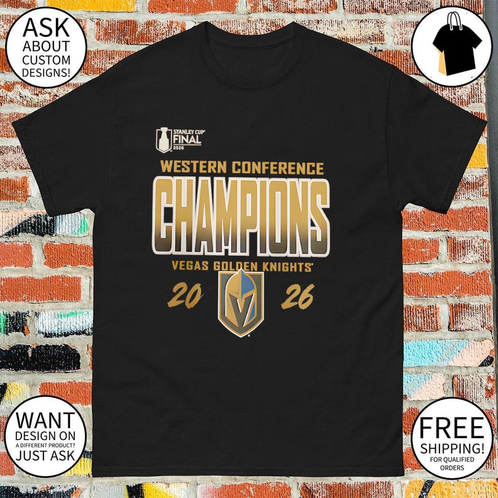 Vegas Golden Knights 2026 NHL Western Conference Champions Locker Room shirt