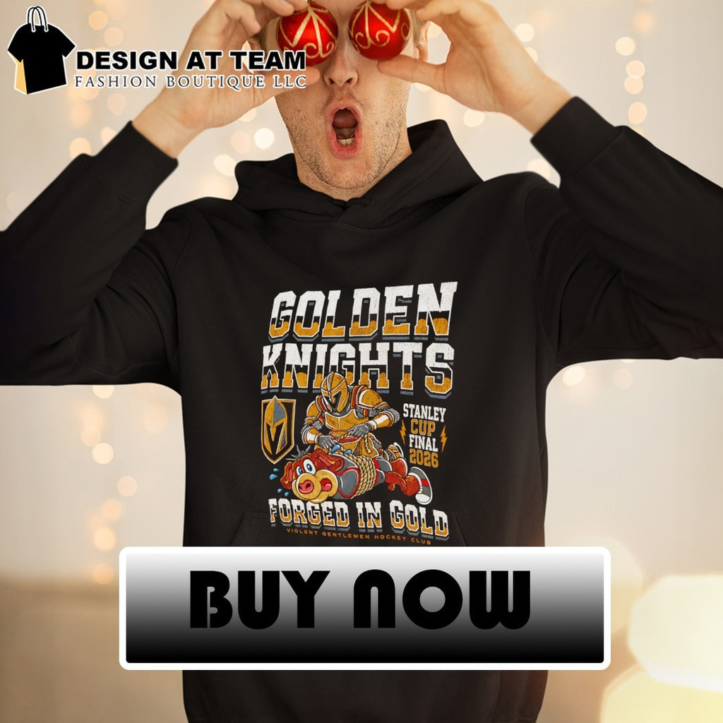 Vegas Golden Knights 2026 Stanley Cup Finals Stanley Cup Finals 2026 Forged in Gold shirt