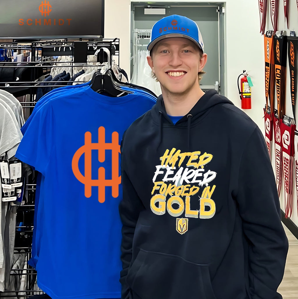 Vegas Golden Knights Hated Feared Forged In Gold shirt