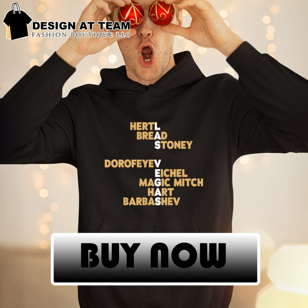 Vegas Golden Knights Names 2026 Hertl Bread Stoney Dorofeyev Eichel Magic Mitch Hart Barbashev shirt