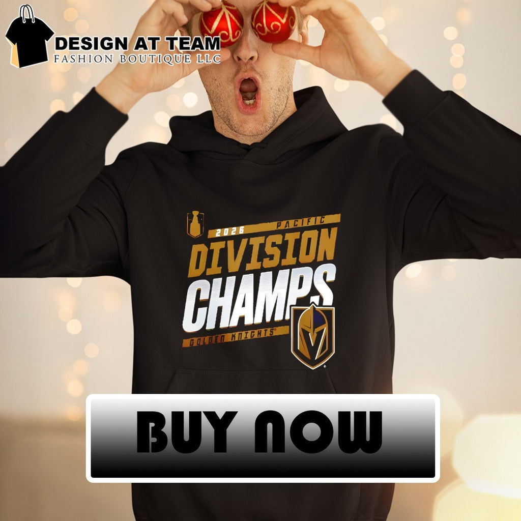 Vegas Golden Knights Pacific Division Champs 2026 shirt