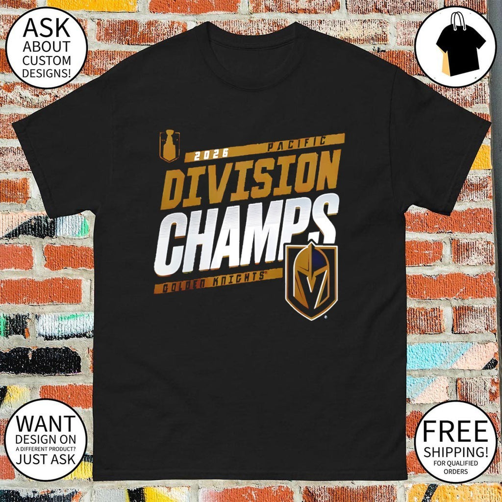Vegas Golden Knights Pacific Division Champs 2026 shirt