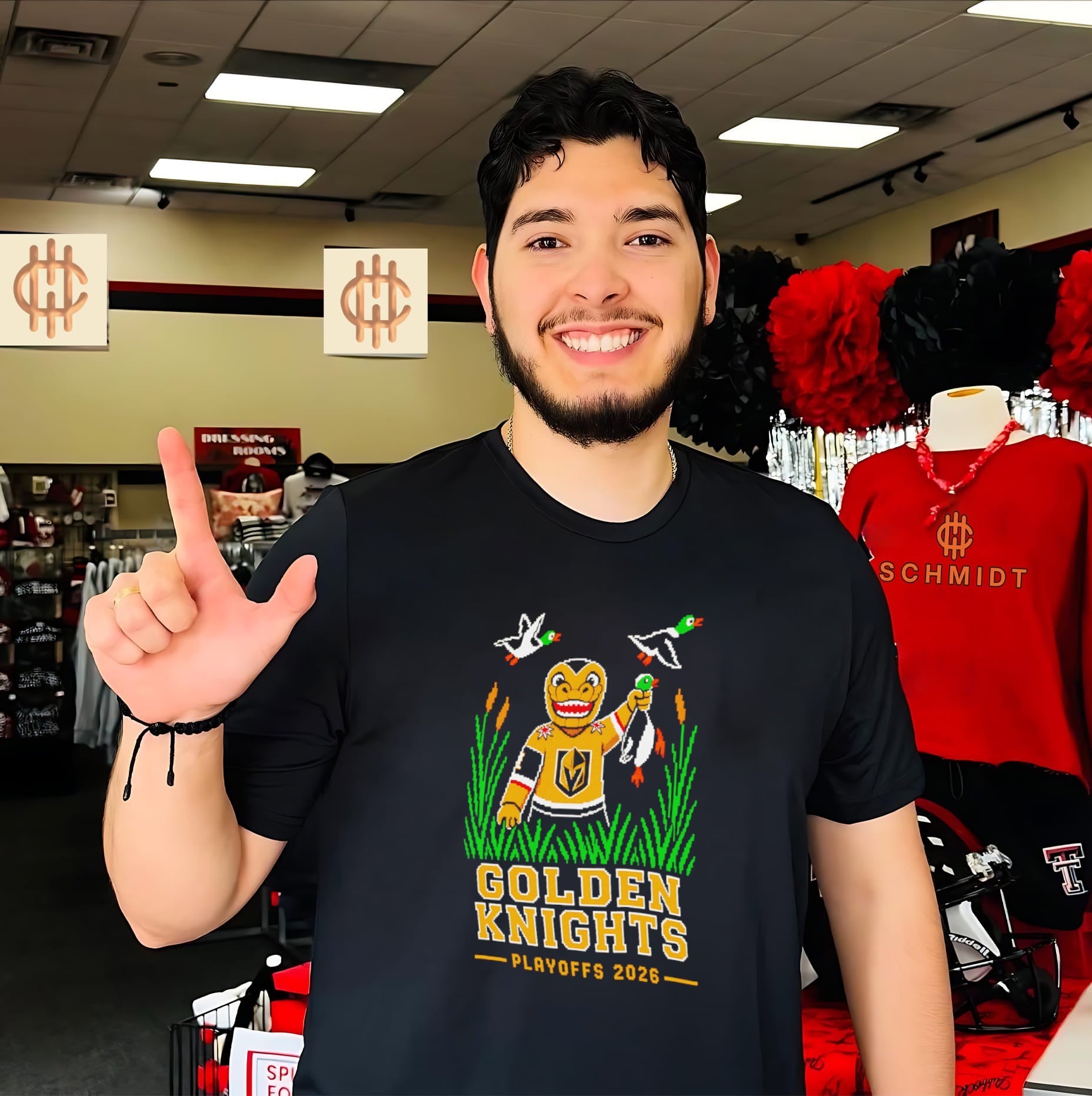 Vegas Golden Knights Stanley Cup Final Plyoffs 2026 mascot shirt
