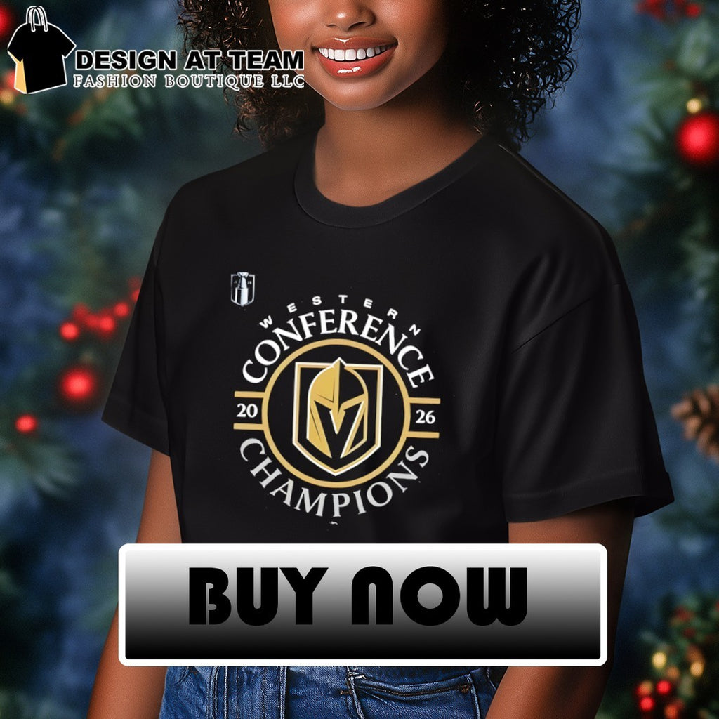 Vegas Golden Knights Western Conference Champions 2026 shirt