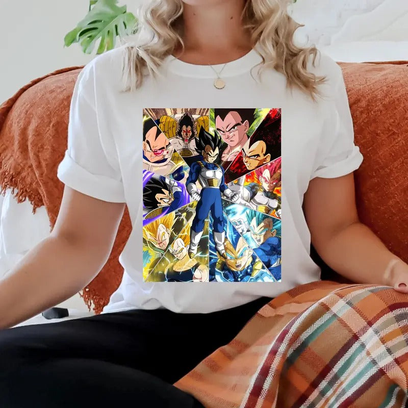 Vegeta DGB Anime Comfort Cotton T-Shirts, Hoodie, Sweatshirt