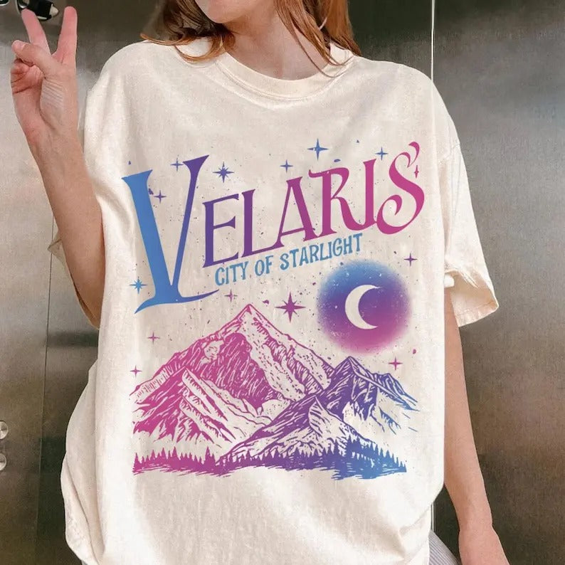 Velaris City Starlight Acotar Shirt Court Dreams Shirt Night Court Court Thorns Roses Shirt T-Shirts, Hoodie, Sweatshirt