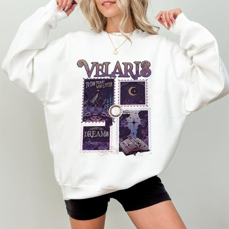 Velaris City Of Starlight Shirt, The Night Court Shirt, Merch Shirt, City of Starlight Sweater, ACOTAR Shirt Hoodie...