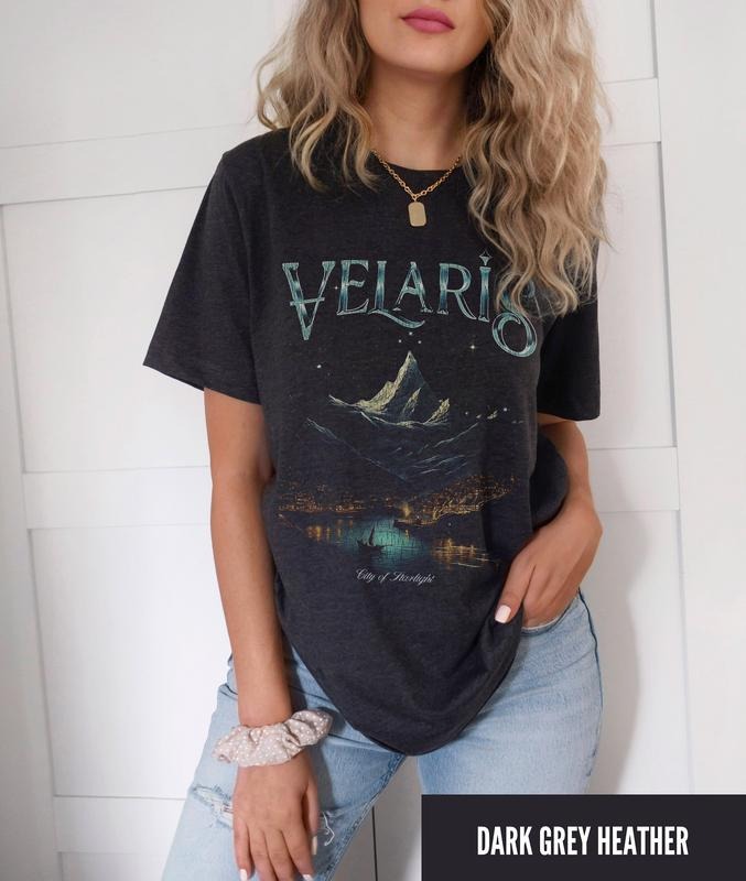 Velaris Shirt, ACOTAR T-shirt, acotar Merch, Night Court Shirt, City Of Starlight, Sarah J Mass House of Wind, Prythian,...