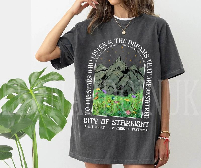 Velaris Velaris City Starlight Night Court Shirt Court Thorns Roses Court Acotar Shirt T-Shirts, Hoodie, Sweatshirt