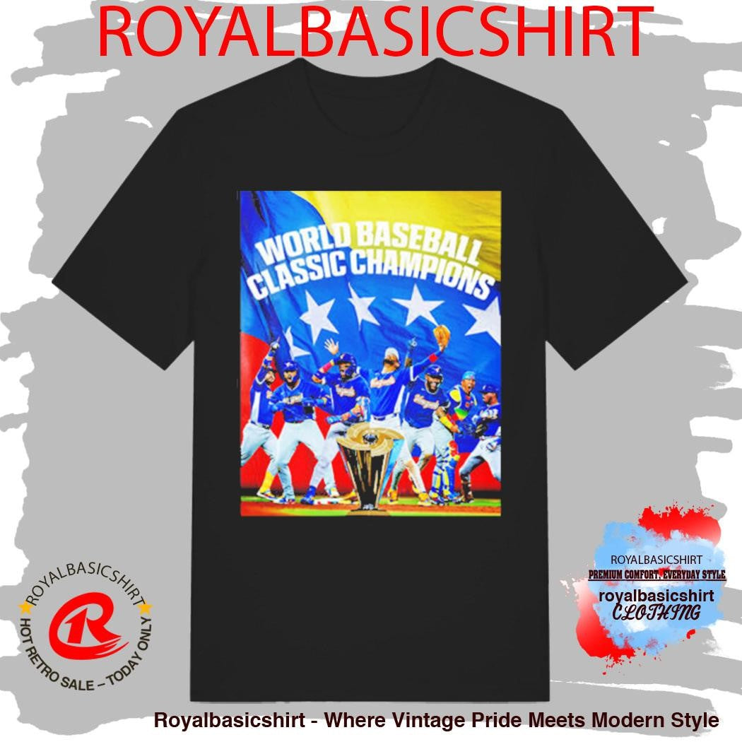 Venezuela World Baseball Classic Champions 2026 For The First Time Shirt