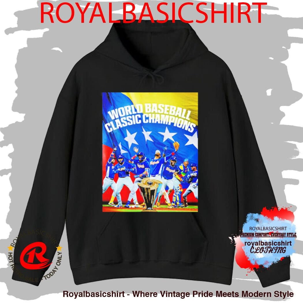 Venezuela World Baseball Classic Champions 2026 For The First Time Shirt
