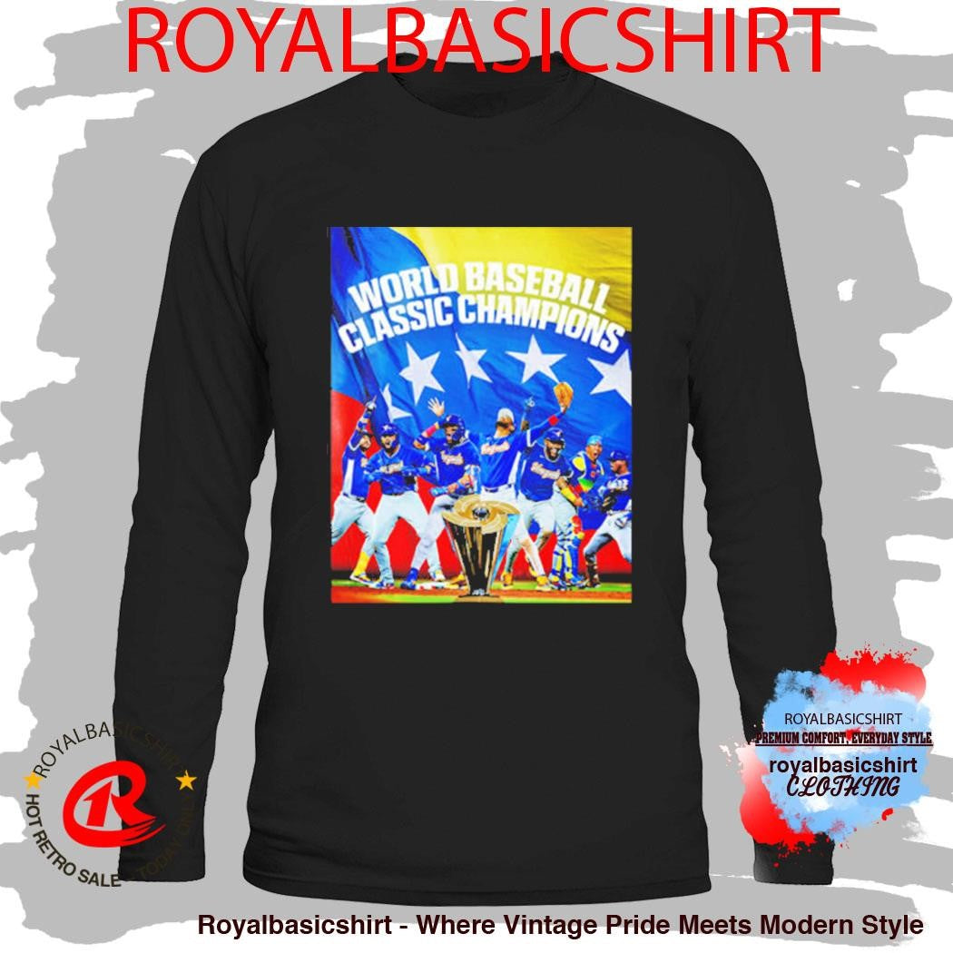 Venezuela World Baseball Classic Champions 2026 For The First Time Shirt