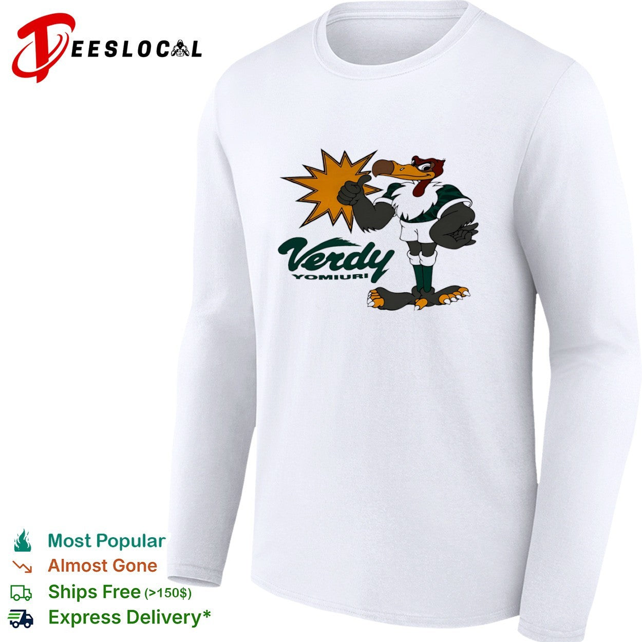 Verdy Yomiuri Nippon Football Club 1992 Shirt