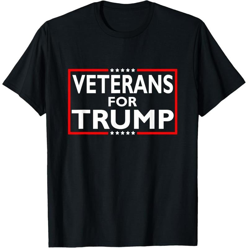 Veterans For Trump President Election 2024 T-Shirt made in usa Hoodie Sweatshirt | PrintMintTees.com