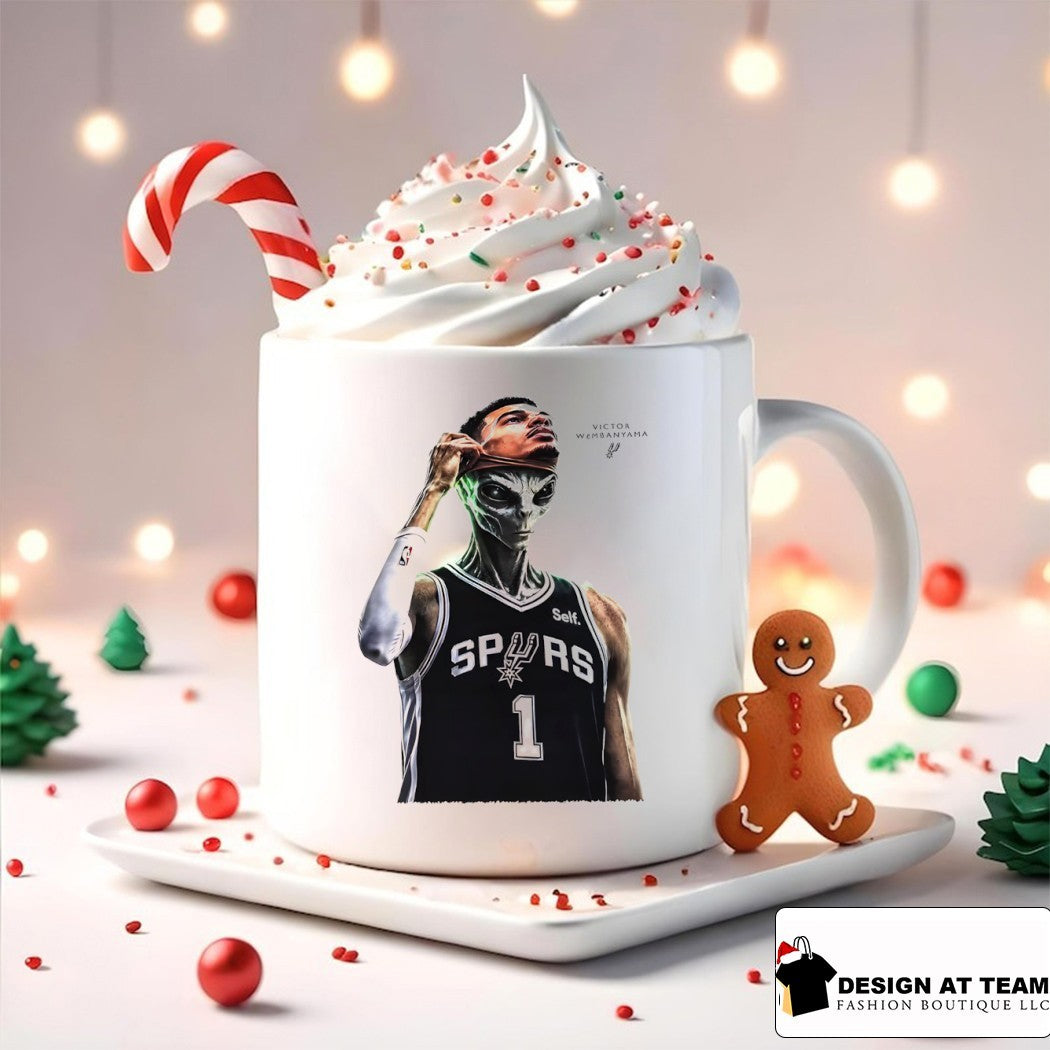 Victor Wembanyama #1 Spurs MVP Alien Mask shirt
