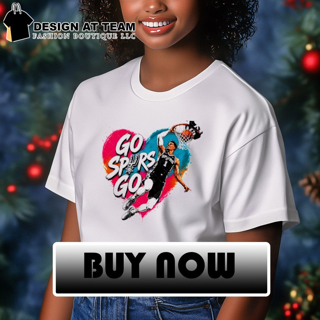 Victor Wembanyama Go Spurs Go San Antonio Spurs Basketball Game Day 2026 shirt