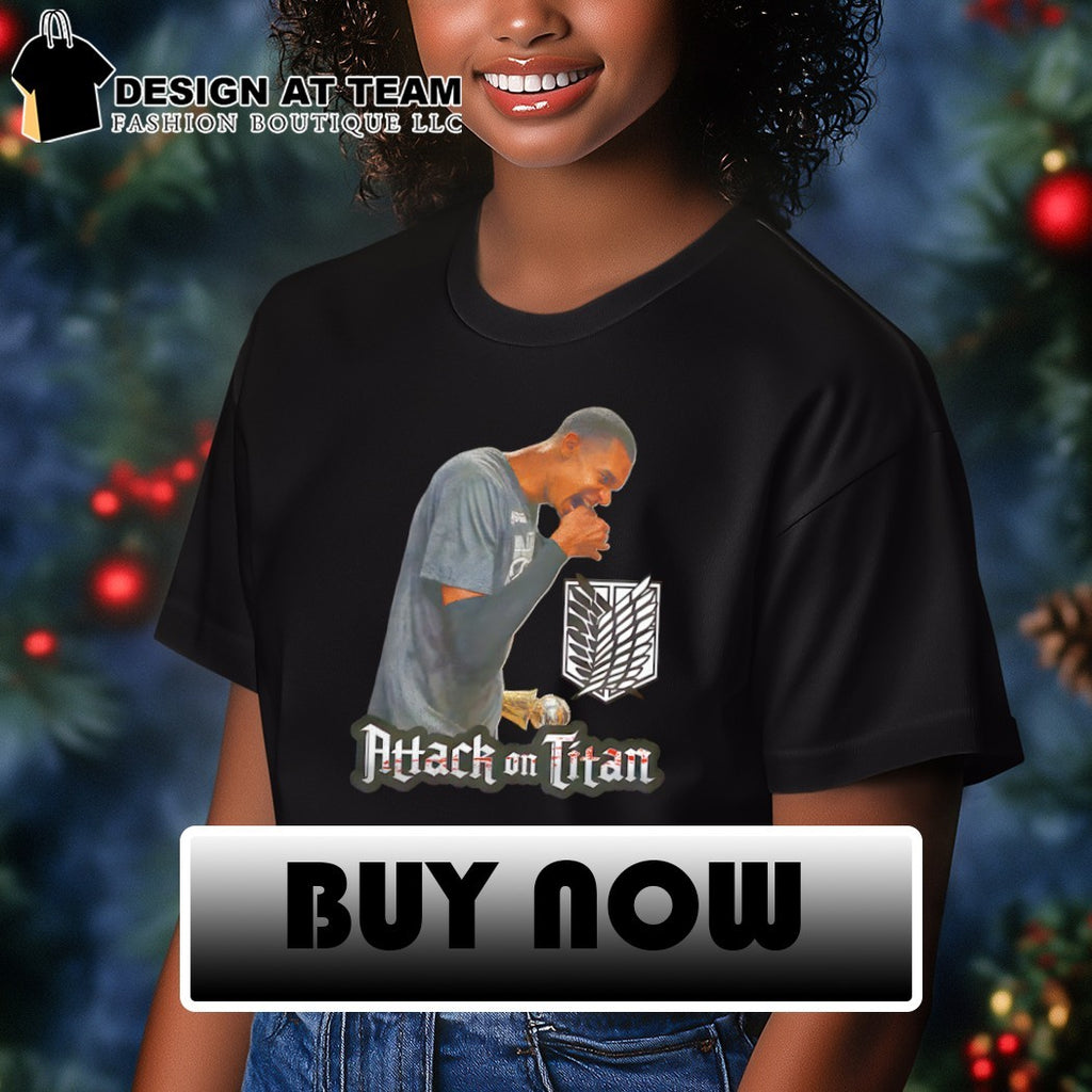 Victor Wembanyama San Antonio Spurs Basketball Attack on Titan 2026 shirt