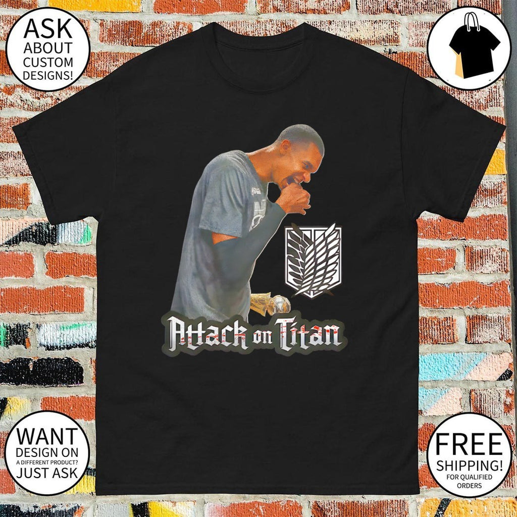 Victor Wembanyama San Antonio Spurs Basketball Attack on Titan 2026 shirt
