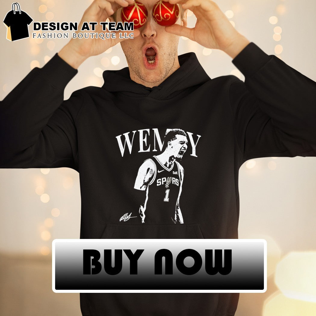 Victor Wembanyama San Antonio Spurs Basketball go Spurs go signature shirt