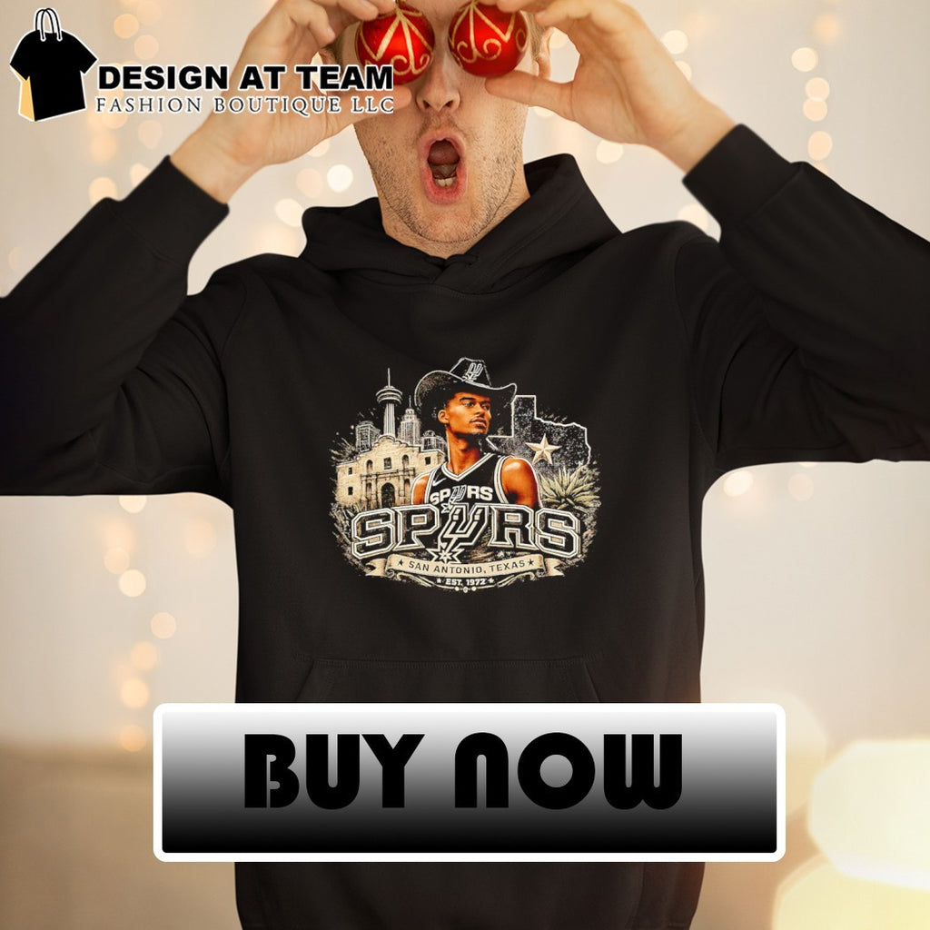 Victor Wembanyama San Antonio Spurs Cowboy Hat Alamo Texas Est 1972 shirt
