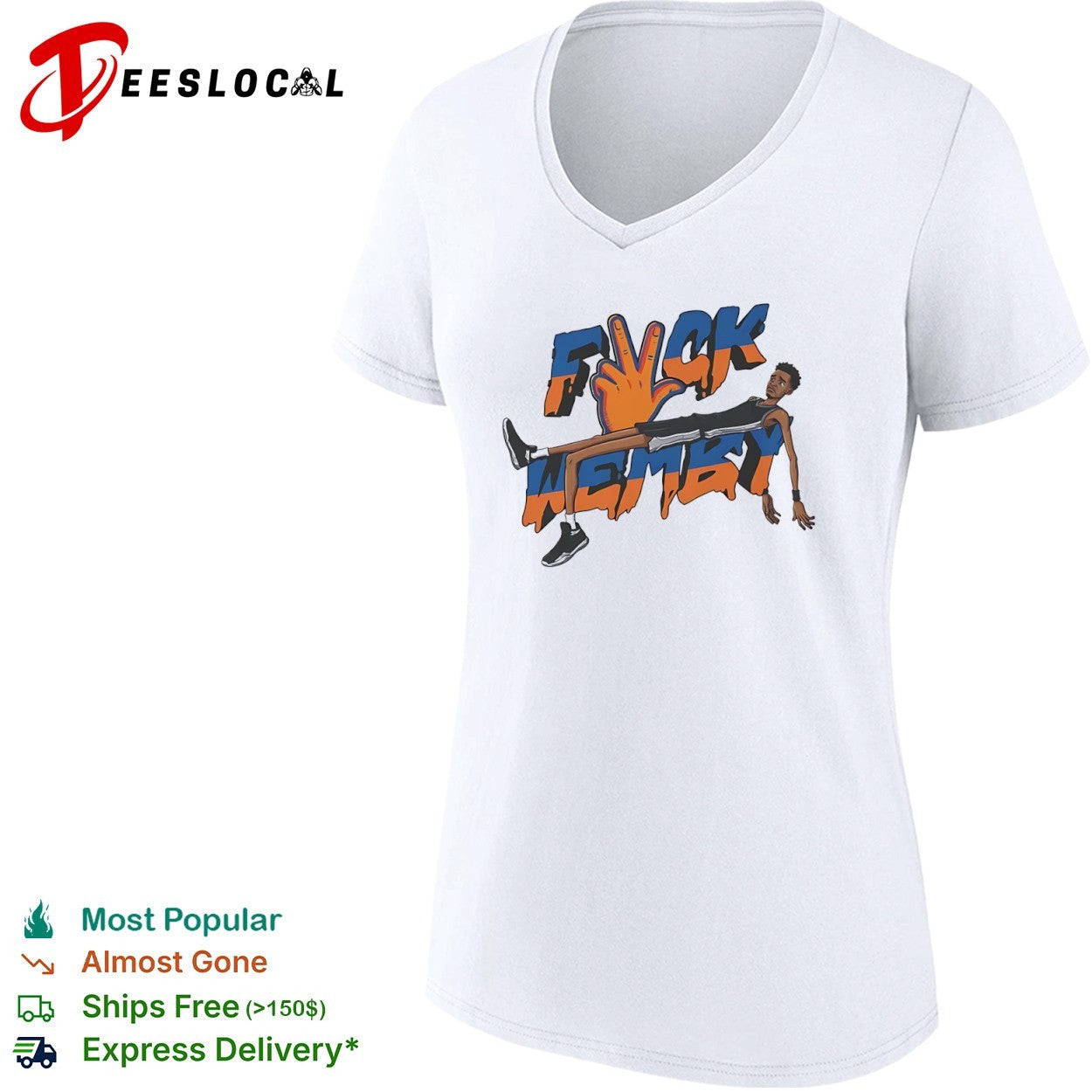 Victor Wembanyama San Antonio Spurs NBA FVCK WEMBY shirt