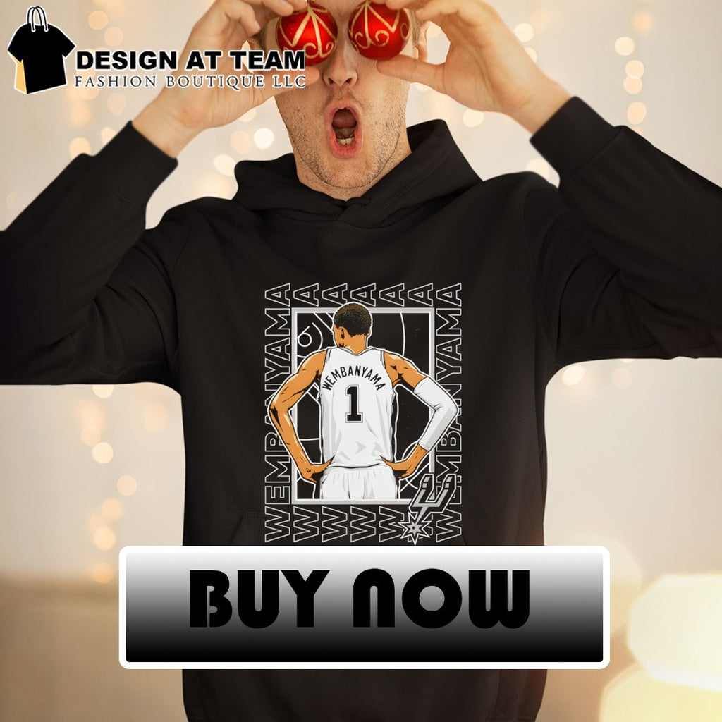 Victor Wembanyama San Antonio Spurs Wembanyama 1 basketball player NBA 2026 shirt