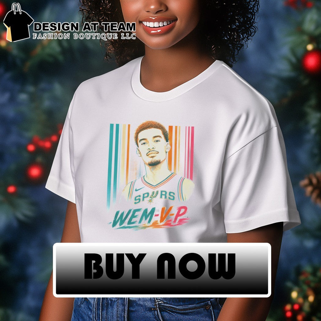 Victor Wembanyama San Antonio Spurs basketball fan apparel WEM-V-P shirt