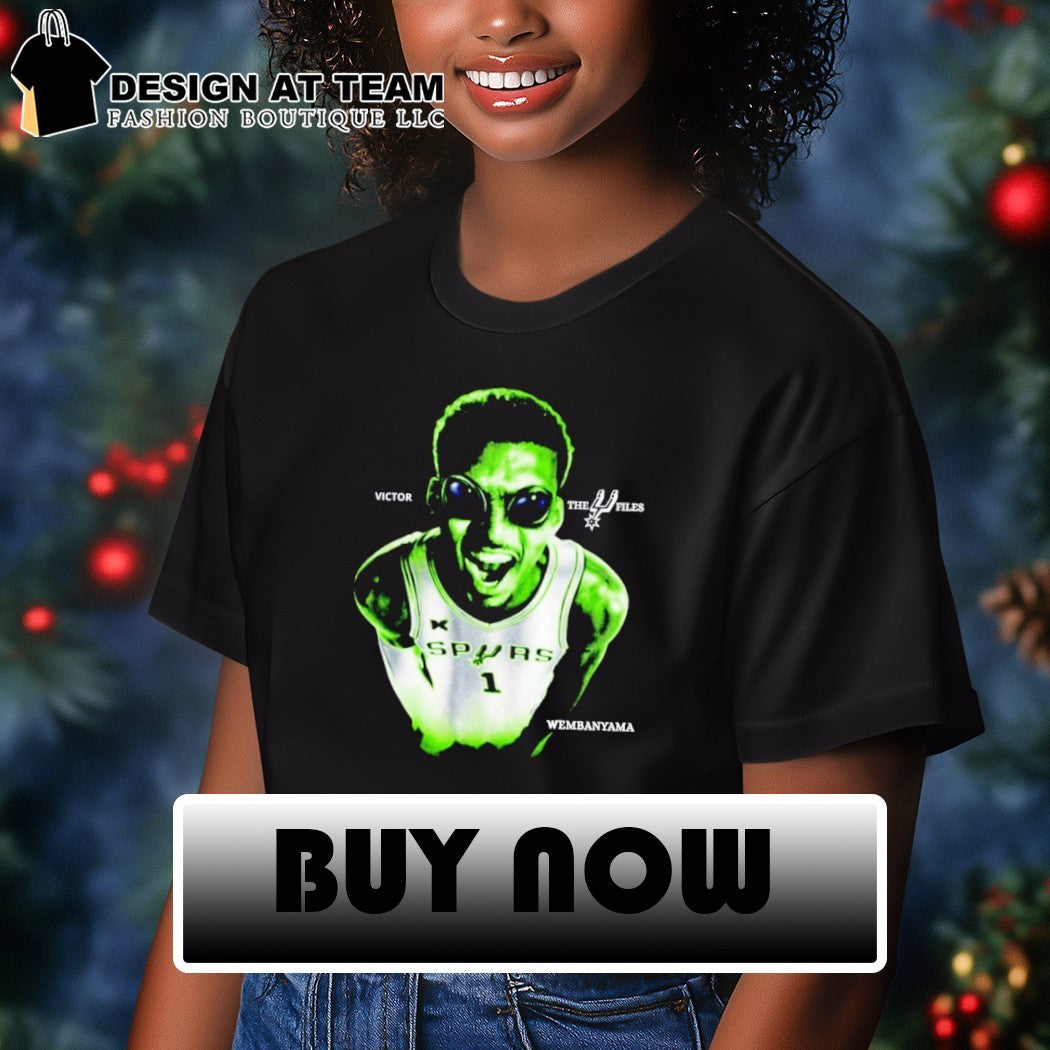 Victor Wembanyama Spurs Inspired The Alien Wemby Basketball The X Files shirt