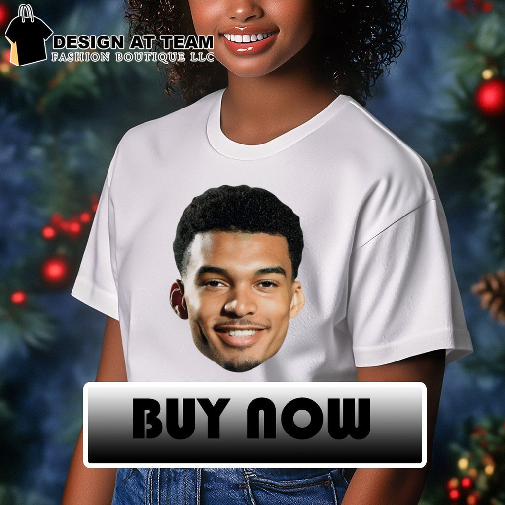 Victor Wembanyama big face San Antonio Spurs Basketball Playoffs 2026 NBA Go Spurs Go shirt