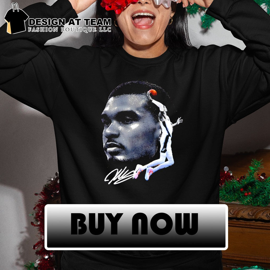 Victor Wembanyama bigface San Antonio Spurs Basketball NBA signature vintage shirt