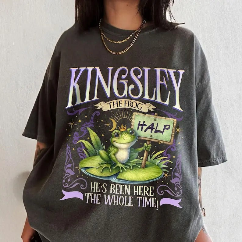 Villain Assistant Comfort Colors Shirt For Fan, Kingsley the Frog Halp T Shirt, Villain Lover Tee, Funny Gift For...
