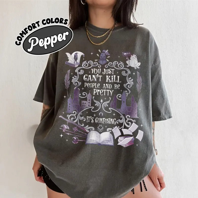 Villain Assistant Comfort Colors Shirt For Fan, Villain Lover T-Shirt, Assistant Wanted Tee , Gift for Romantasy Book...
