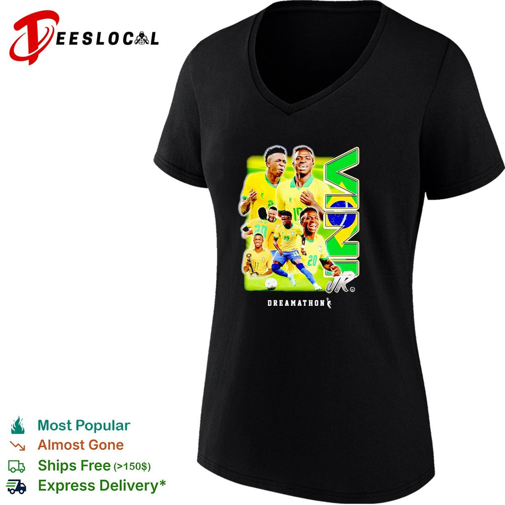 Vini Jr Brazil dreamathon shirt