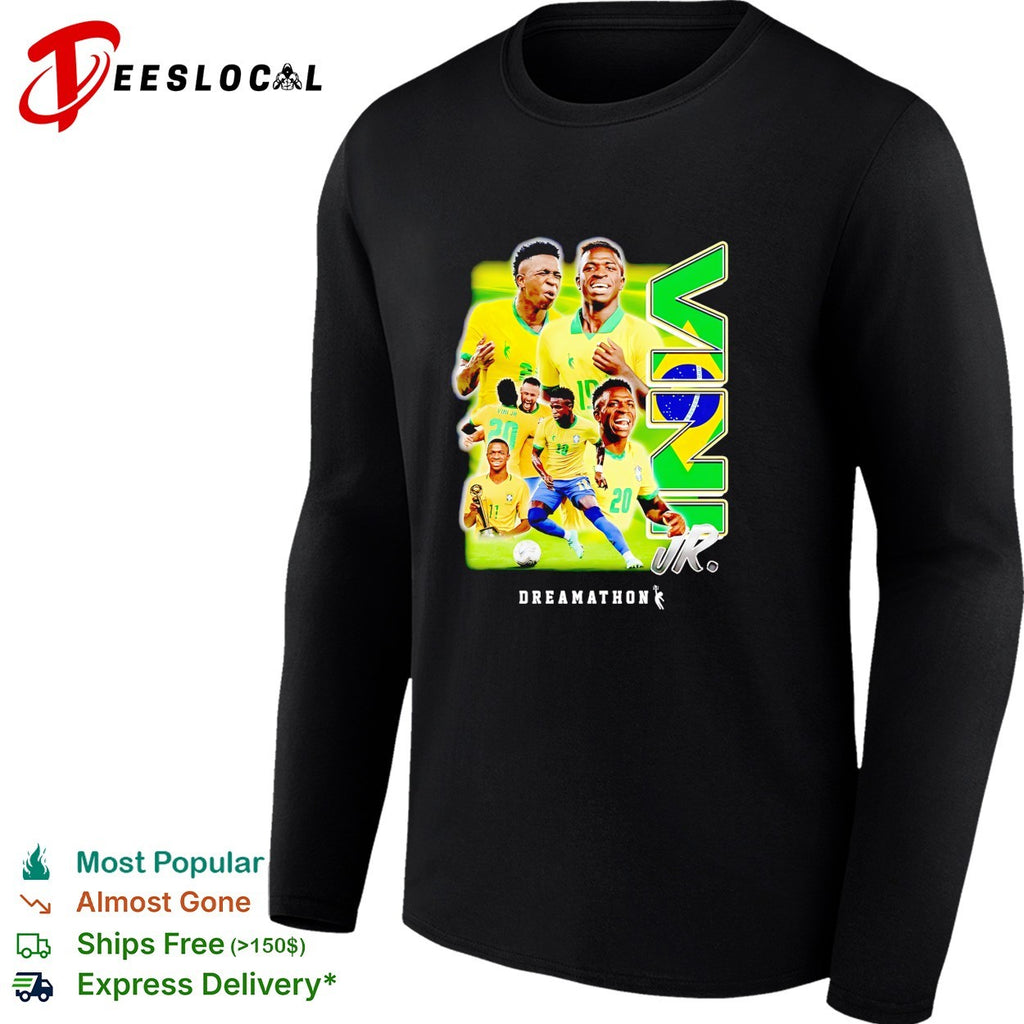 Vini Jr Brazil dreamathon shirt