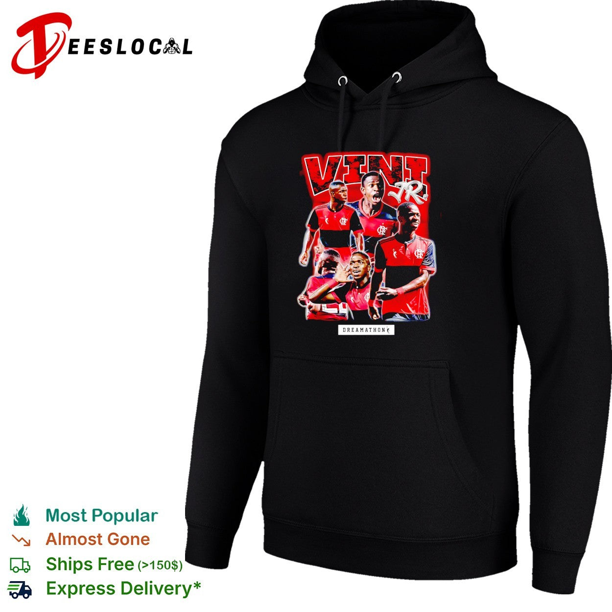 Vini Jr Flamengo dreamathon shirt