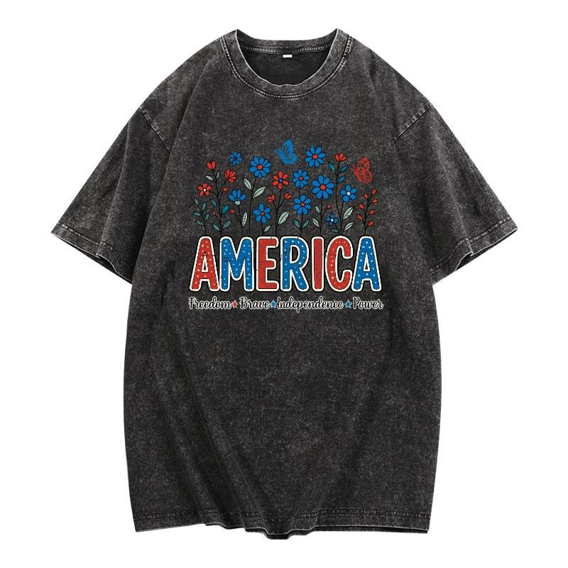 Vintage - inspired Washed T